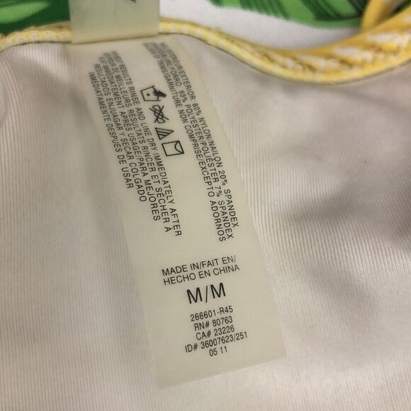 Victoria’s Secret Yellow Nautical Rope Side Tie Bikini Bottoms NWOT - Picture 12 of 13